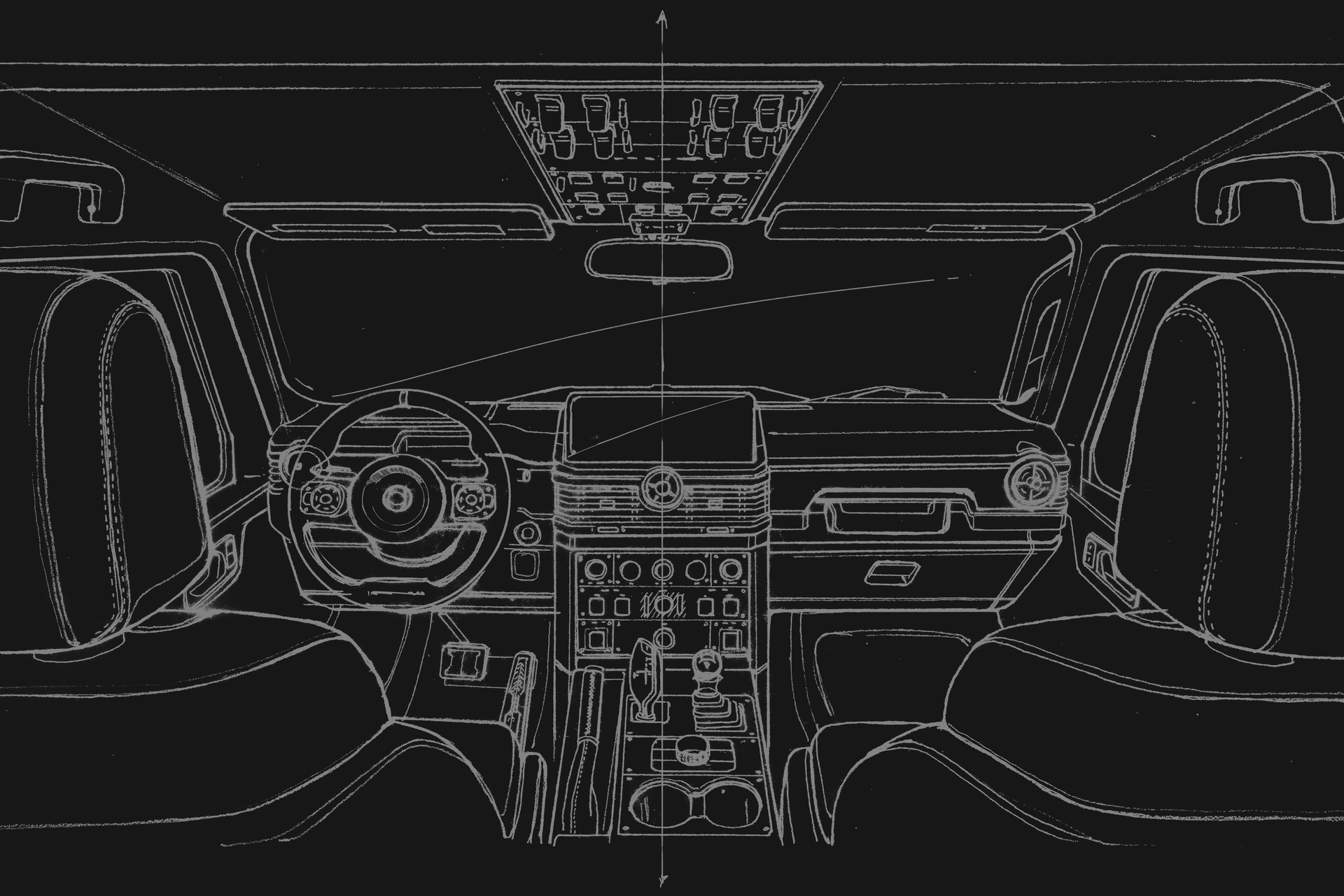 Grenadier Interior Sketch (Inverted)